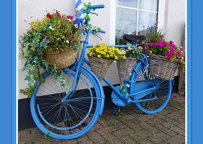 Blauwe fiets, PK-328