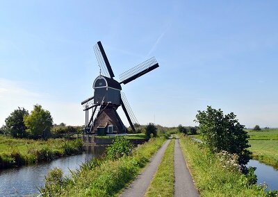 Oude weteringmolen (Ansichtkaart)